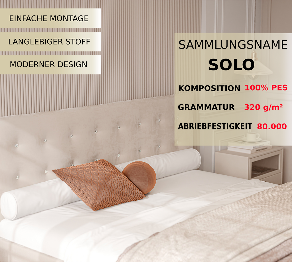 Polsterbett Kiki 140/160/180x200cm mit Bettkasten und Lattenrost