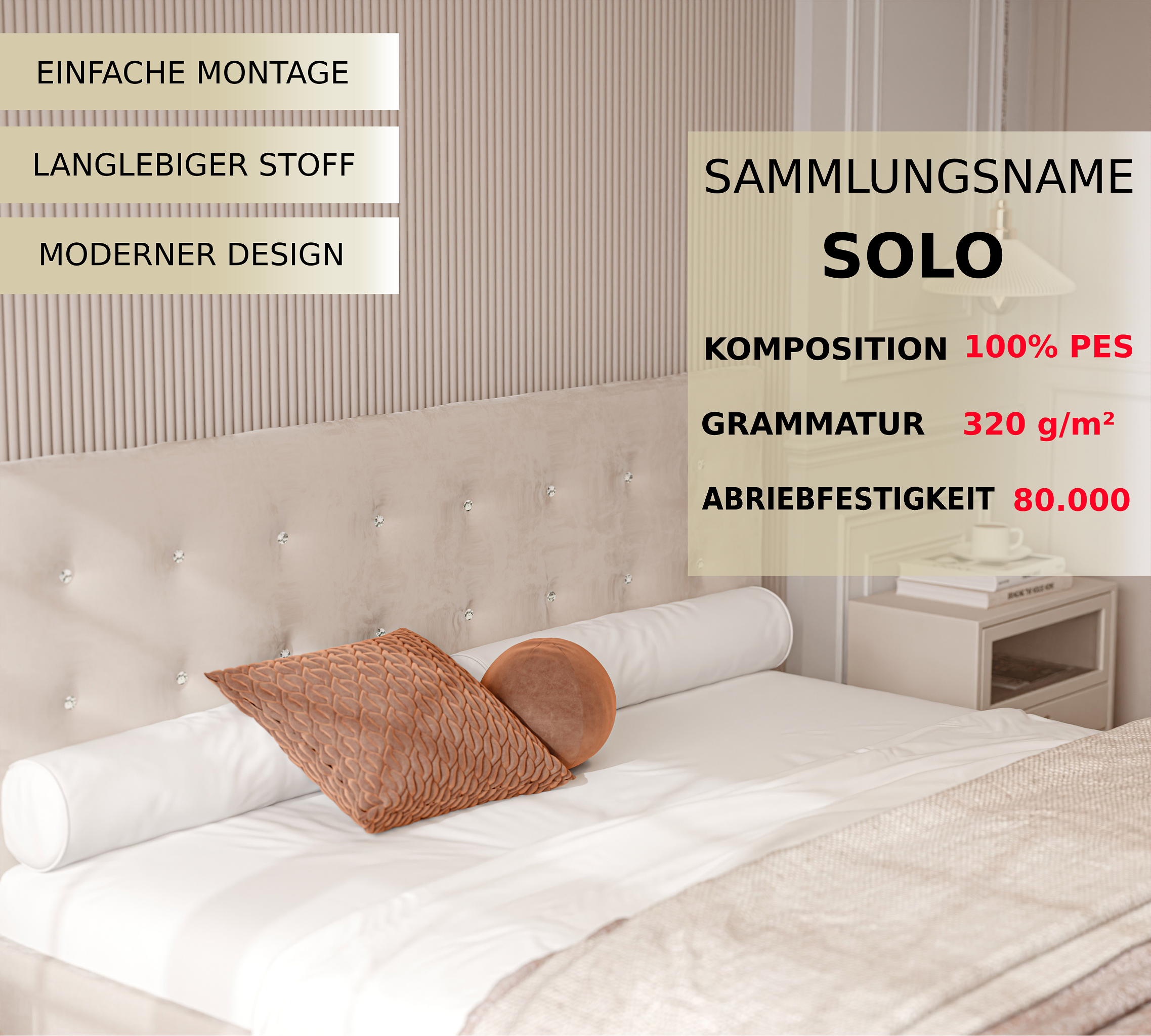 Polsterbett Kiki 140/160/180x200cm mit Bettkasten und Lattenrost