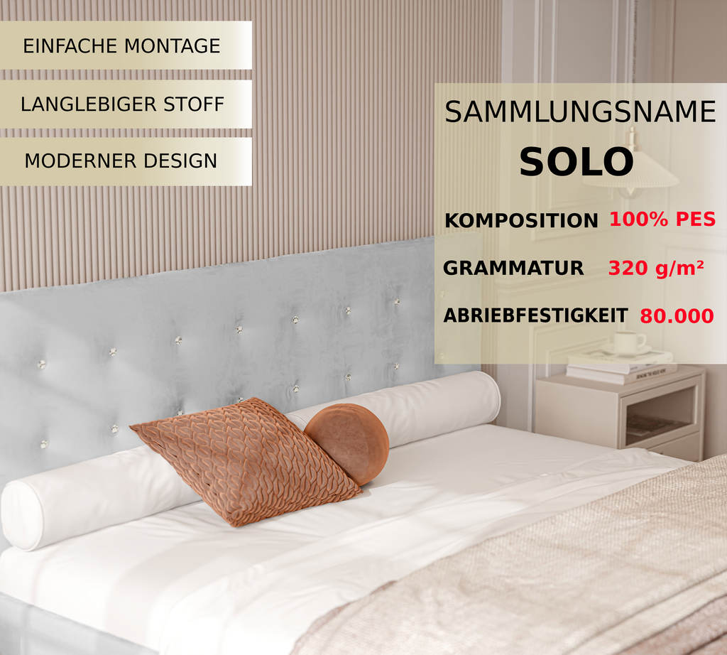 Polsterbett Kiki 140/160/180x200cm mit Bettkasten und Lattenrost