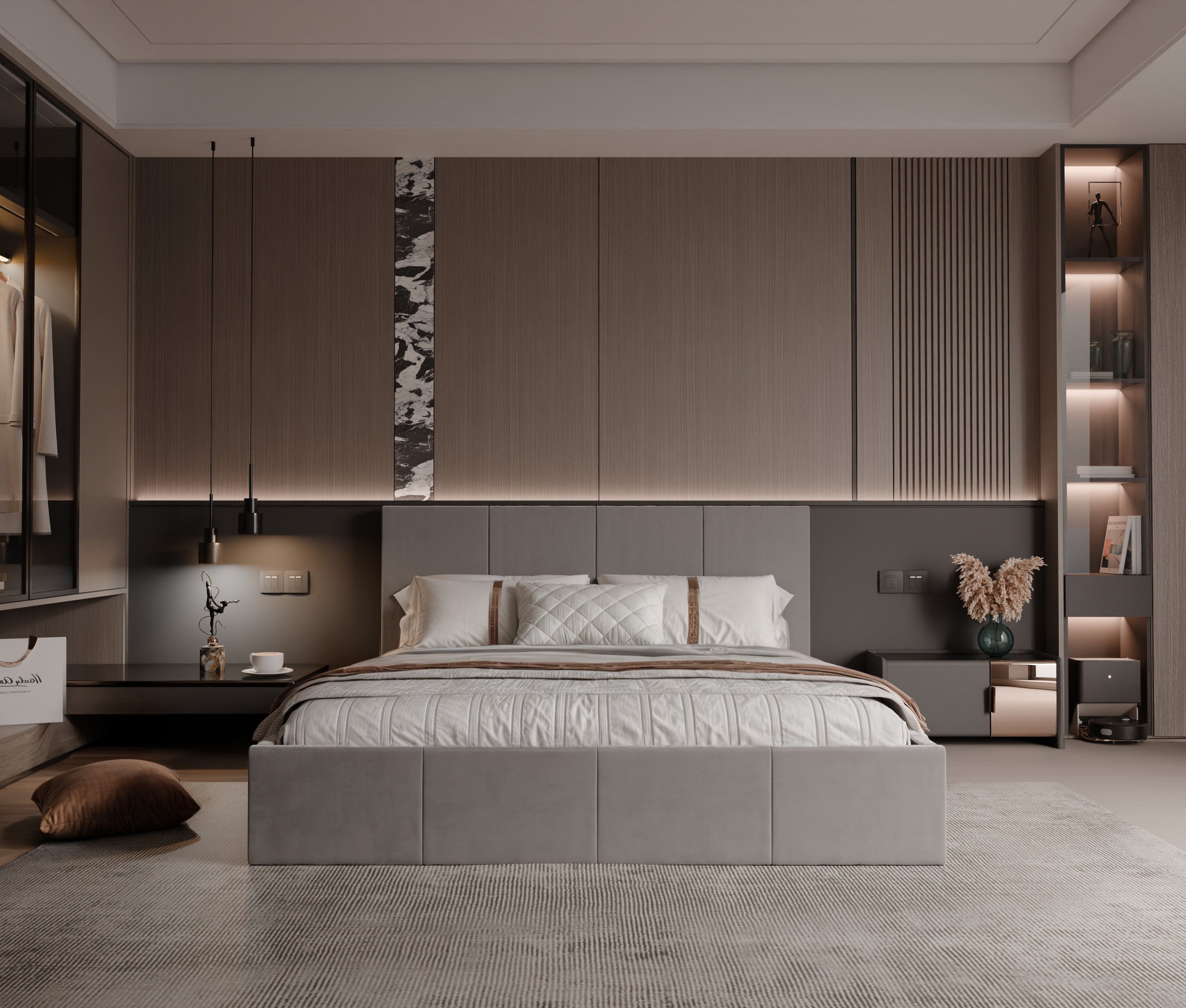 Polsterbett Killy 140/160/180x200cm mit Bettkasten und Lattenrost