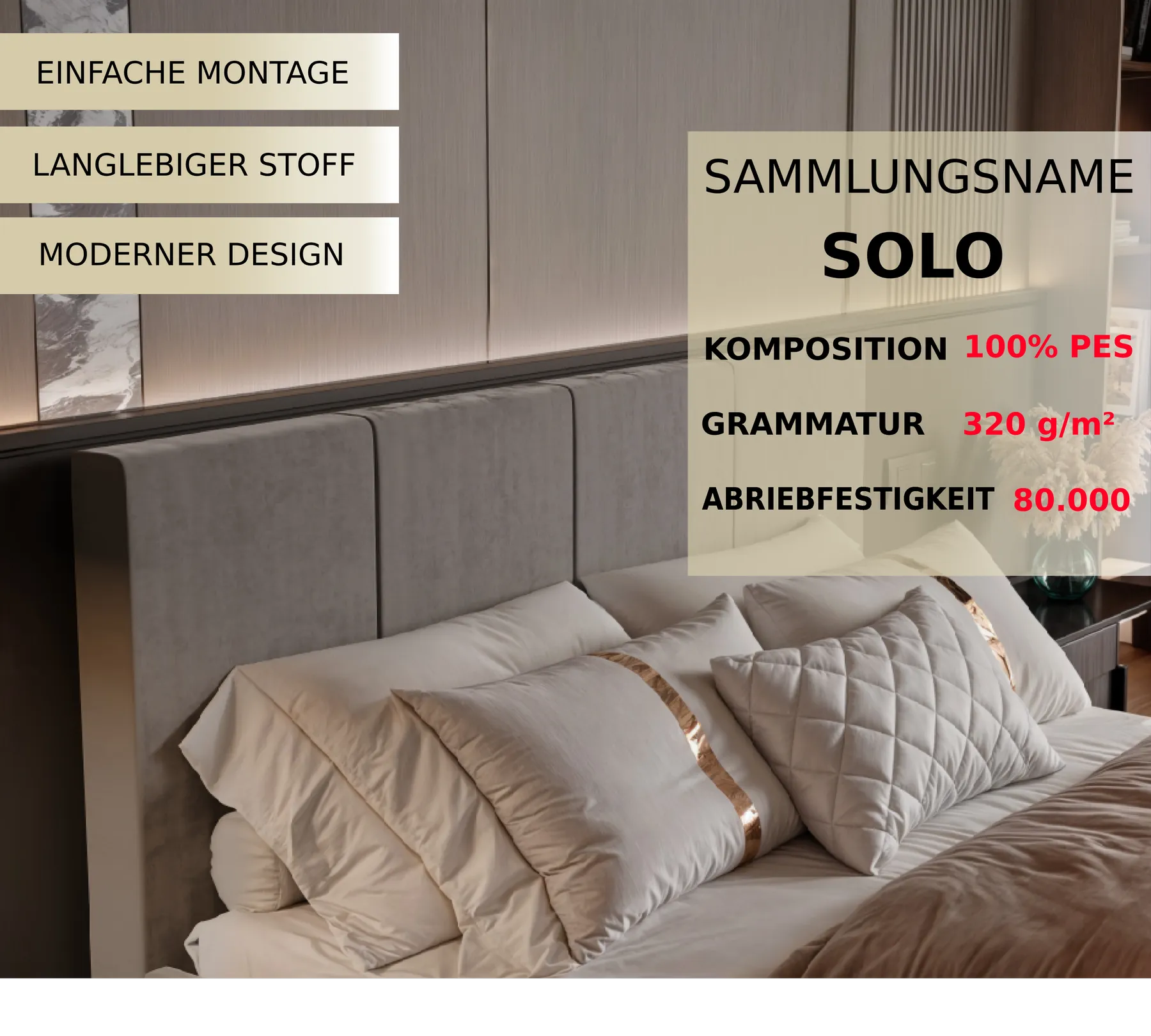 Polsterbett Killy 140/160/180x200cm mit Bettkasten und Lattenrost