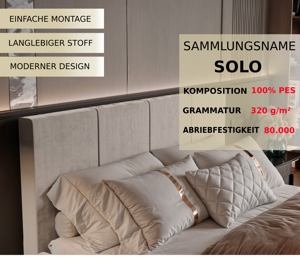 Polsterbett Killy 140/160/180x200cm mit Bettkasten und Lattenrost