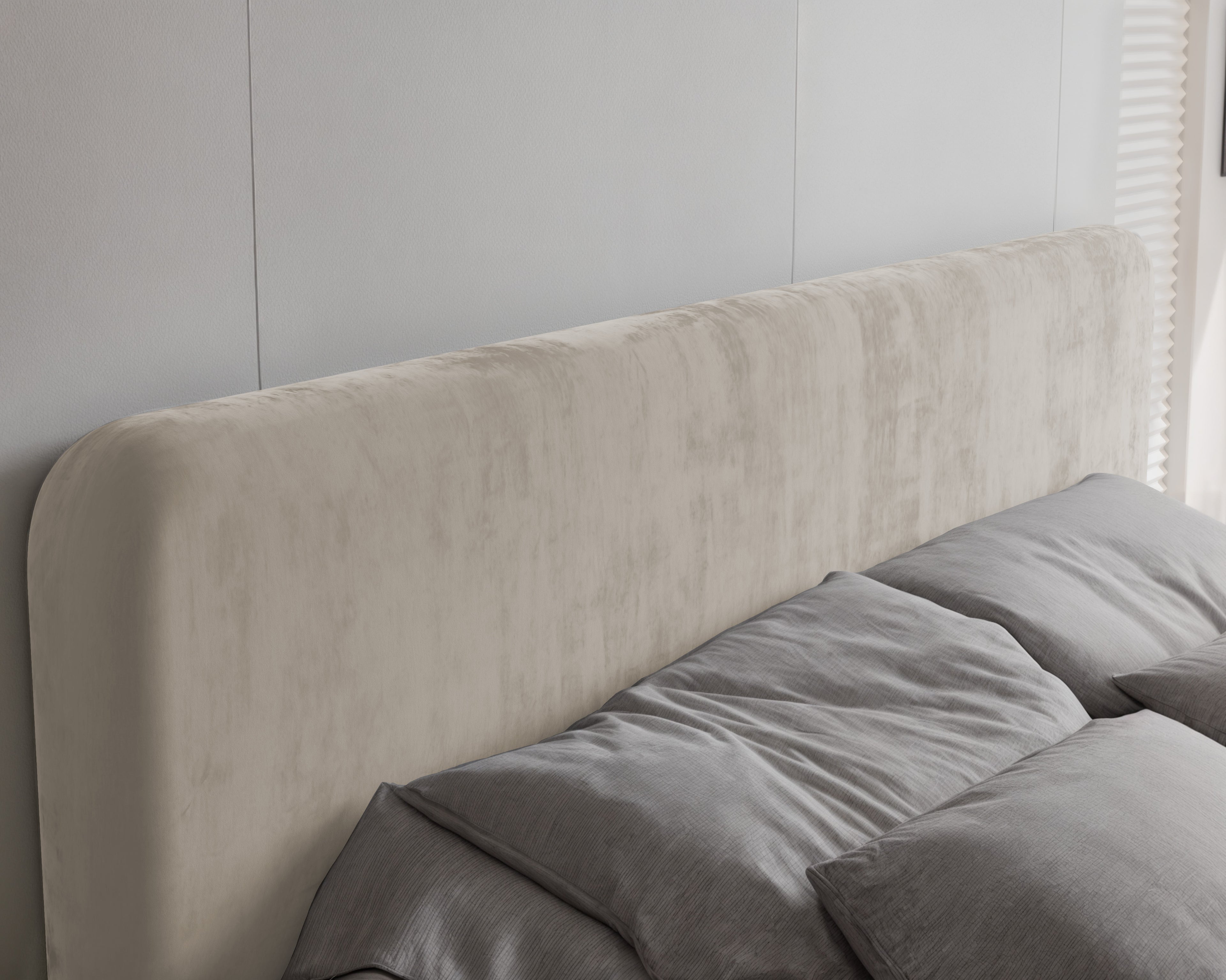 Polsterbett Lili 140/160/180x200cm mit Bettkasten und Lattenrost