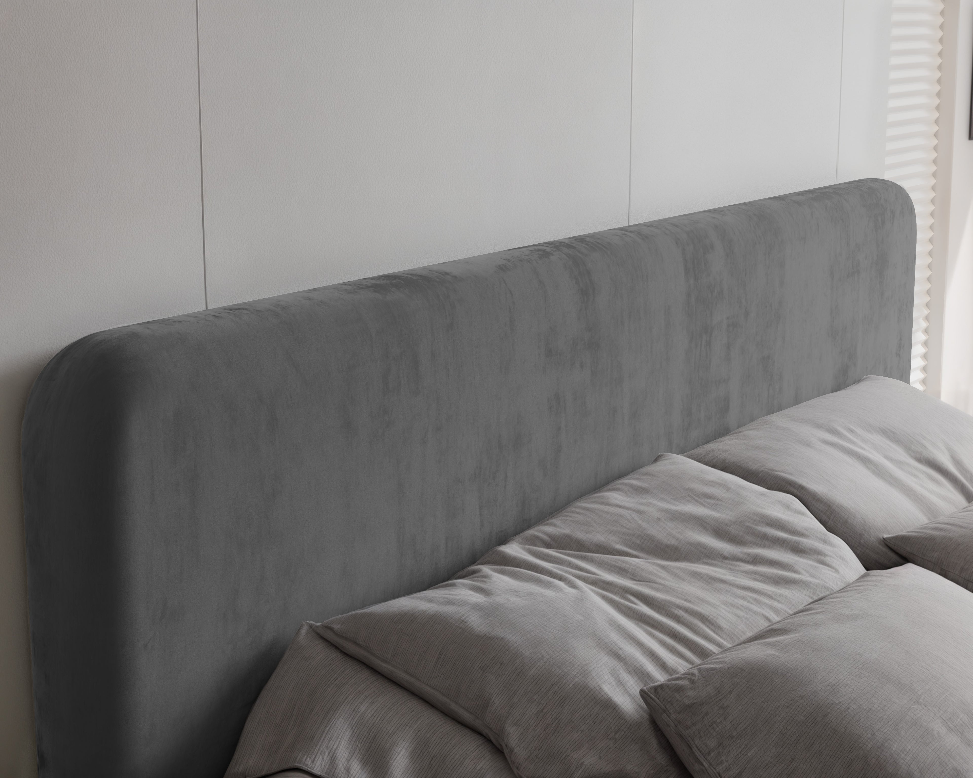 Polsterbett Lili 140/160/180x200cm mit Bettkasten und Lattenrost