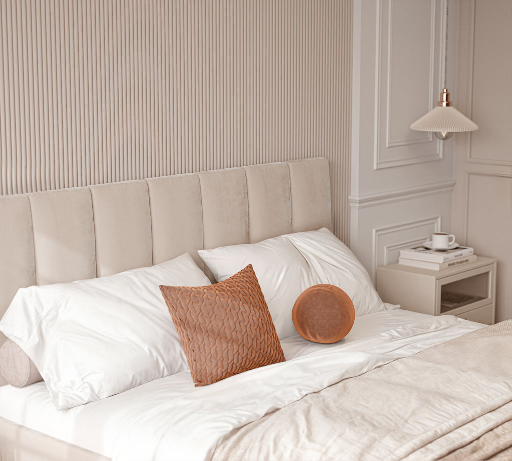 Polsterbett Lora 140/160/180x200cm mit Bettkasten und Lattenrost