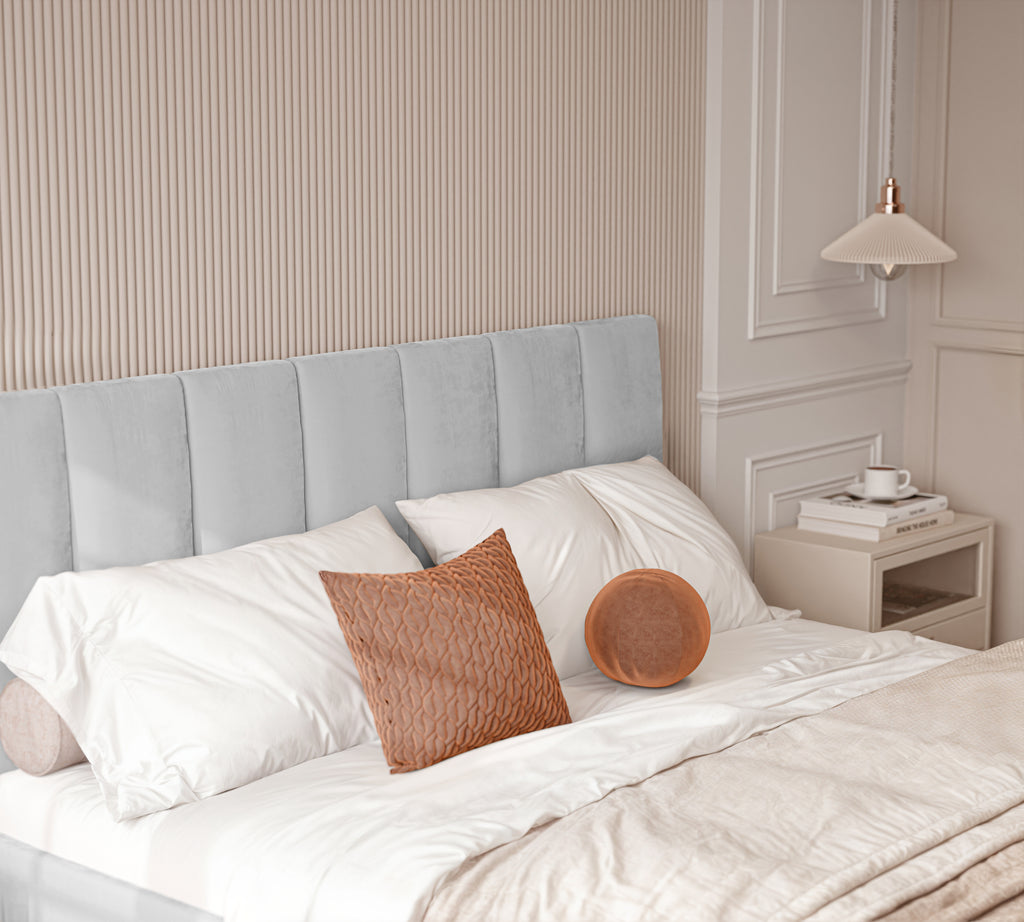 Polsterbett Lora 140/160/180x200cm mit Bettkasten und Lattenrost