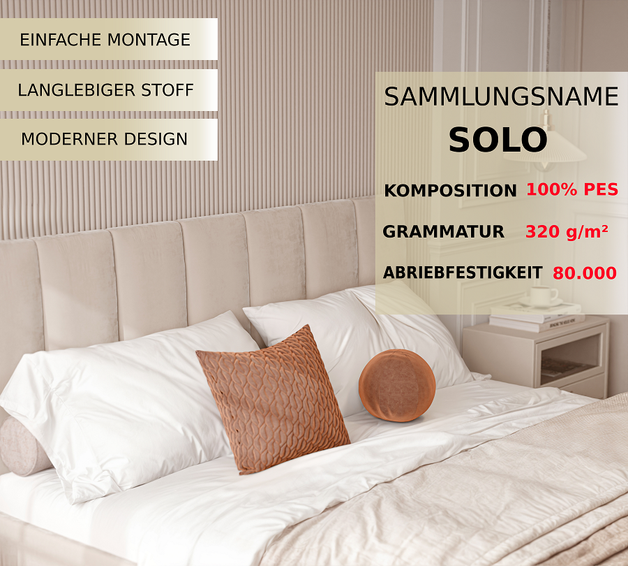 Polsterbett Lora 140/160/180x200cm mit Bettkasten und Lattenrost