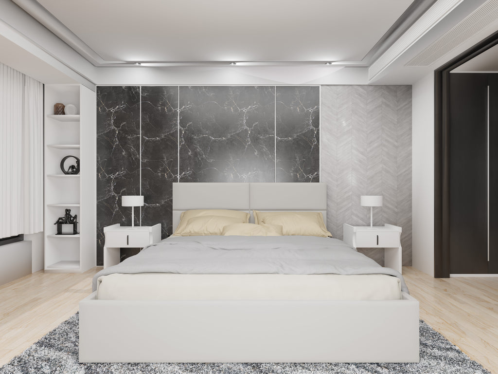 Polsterbett Maka 140/160/180x200 cm mit Bettkasten und Lattenrost