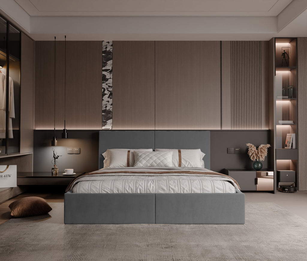 Polsterbett Mimi 140/160/180x200cm mit Bettkasten und Lattenrost