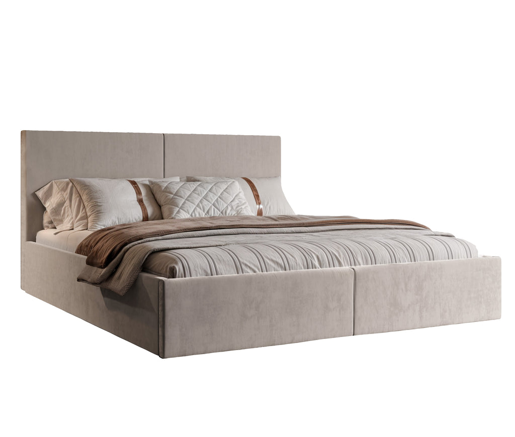 Polsterbett Mimi 140/160/180x200cm mit Bettkasten und Lattenrost