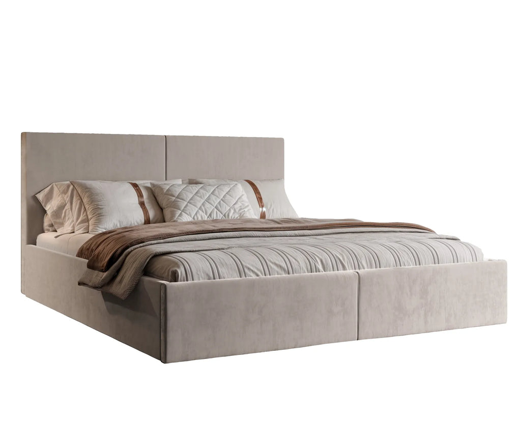 Polsterbett Mimi 140/160/180x200cm mit Bettkasten und Lattenrost