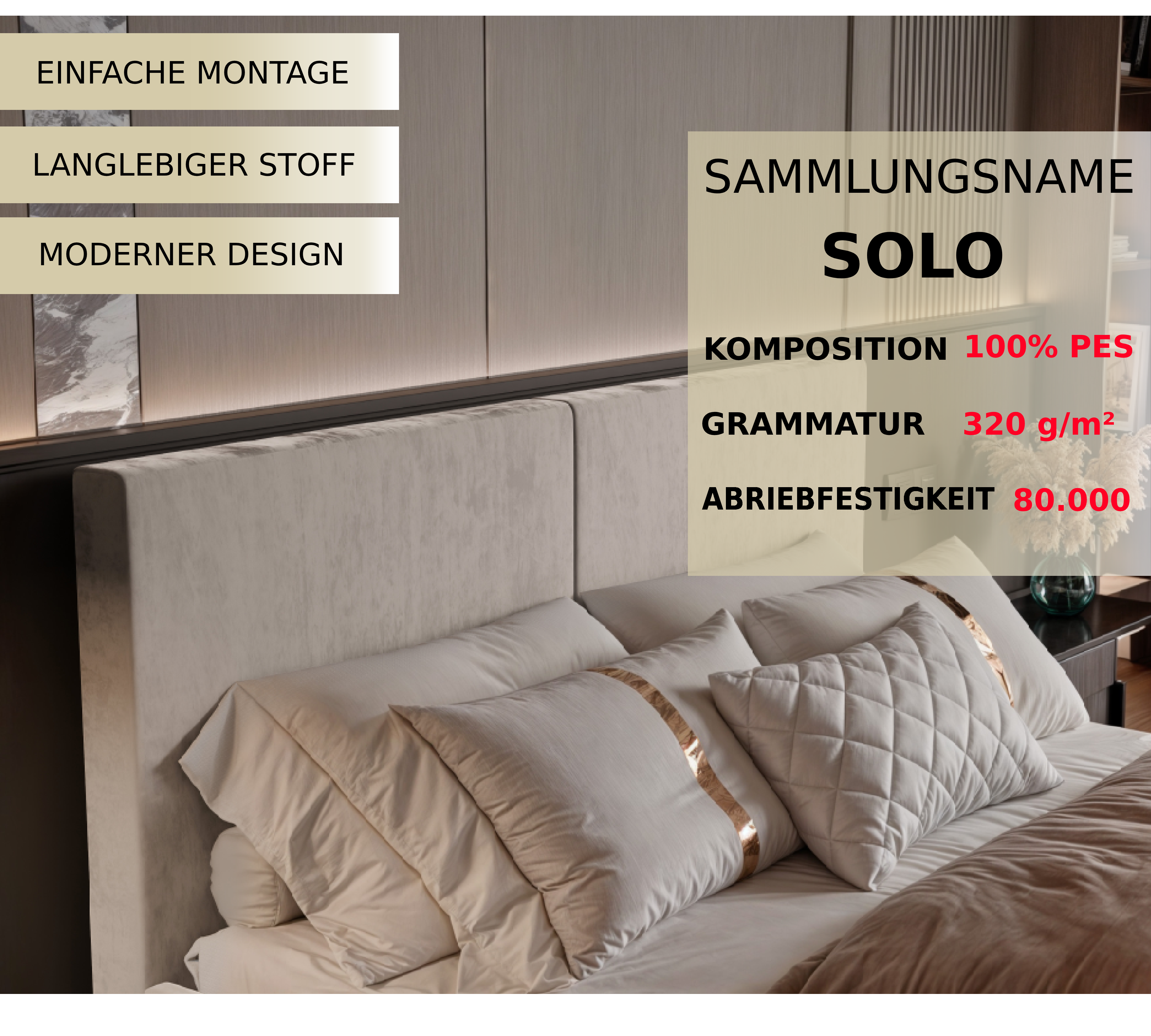 Polsterbett Mimi 140/160/180x200cm mit Bettkasten und Lattenrost