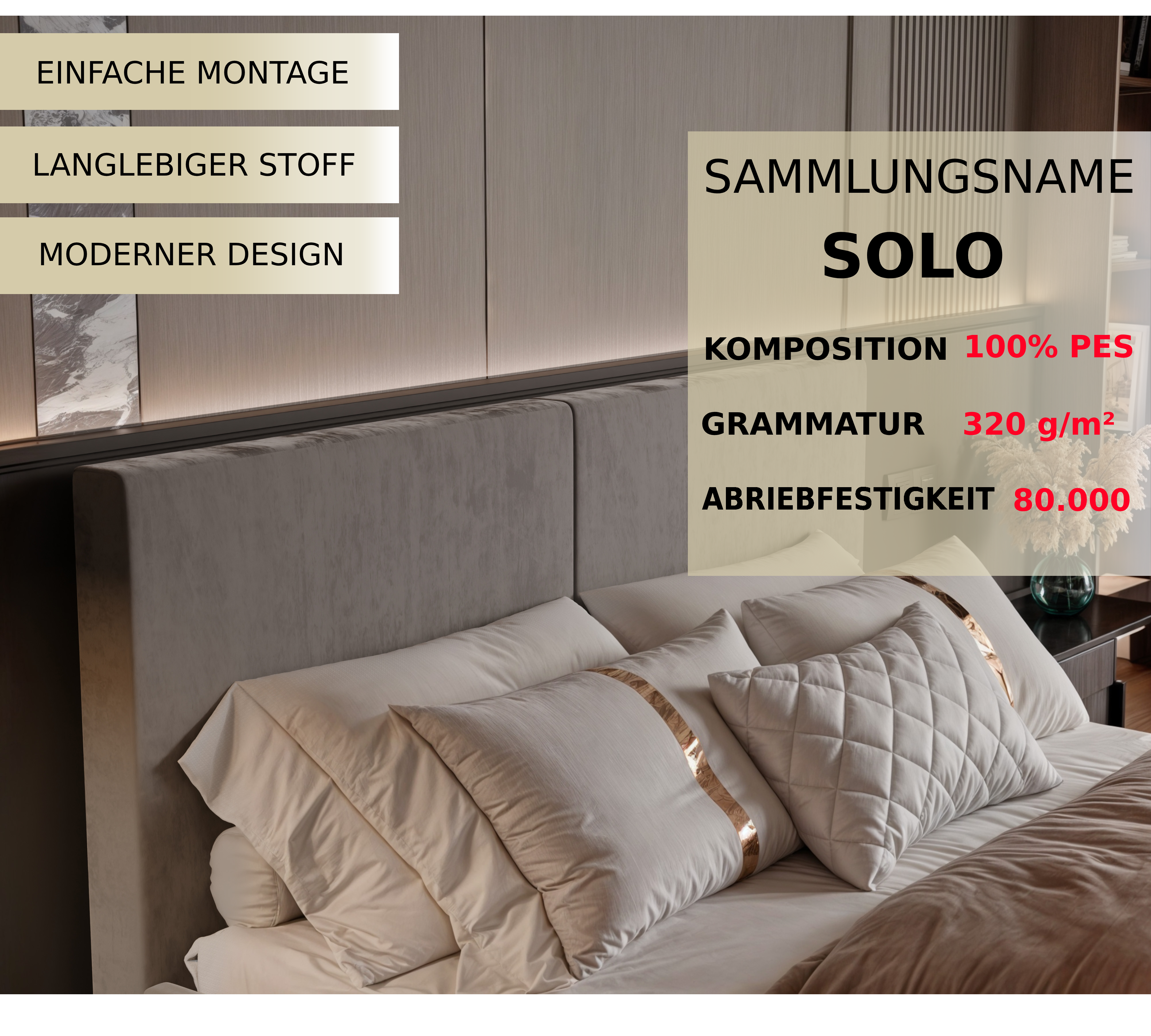 Polsterbett Mimi 140/160/180x200cm mit Bettkasten und Lattenrost