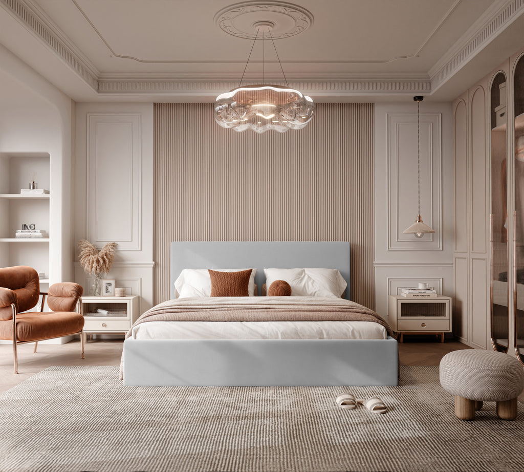 Polsterbett Riki 140/160/180x200cm mit Bettkasten und Lattenrost