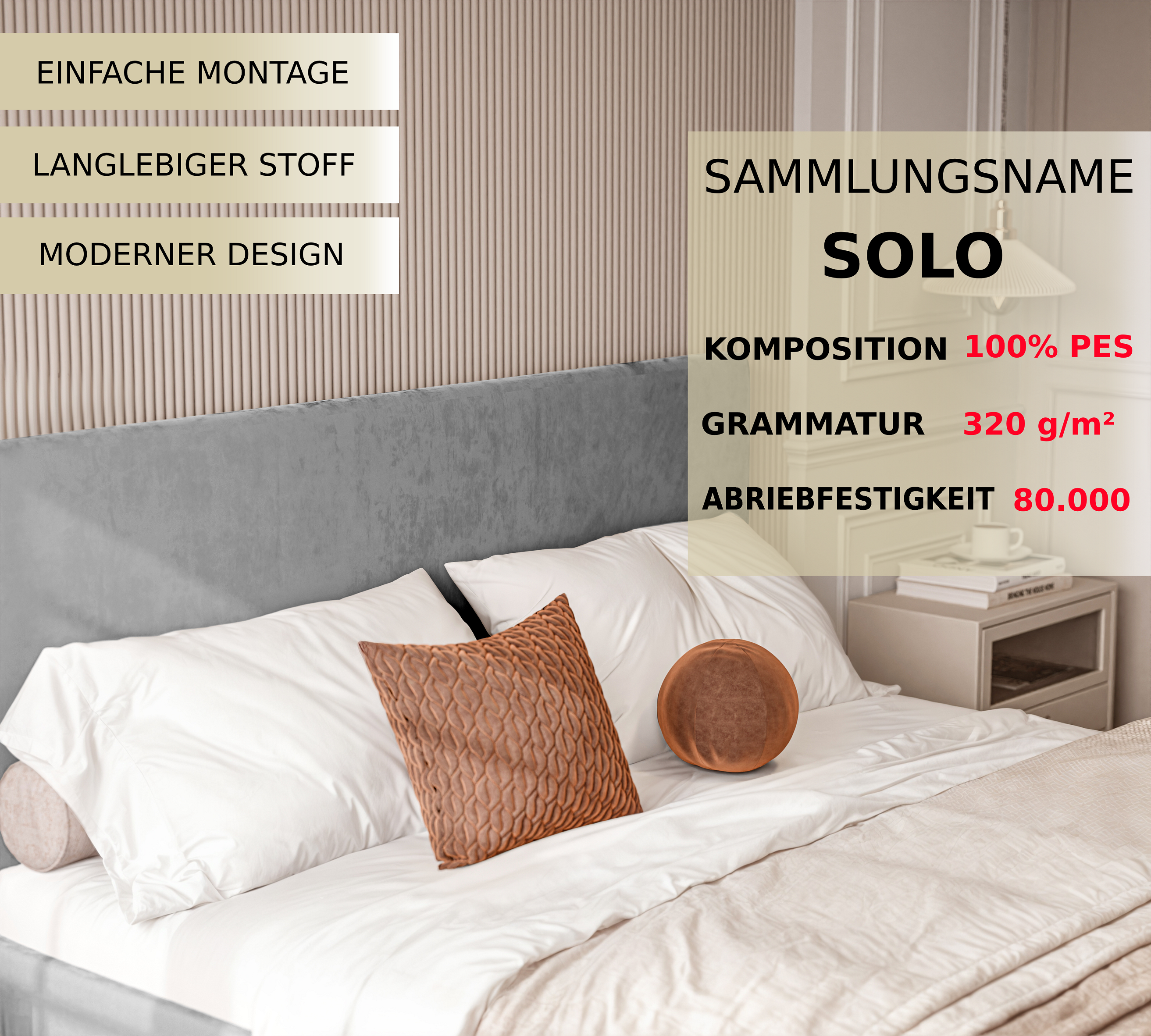 Polsterbett Riki 140/160/180x200cm mit Bettkasten und Lattenrost