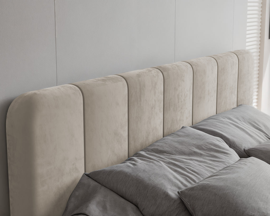 Polsterbett Star 140/160/180x200cm mit Bettkasten und Lattenrost