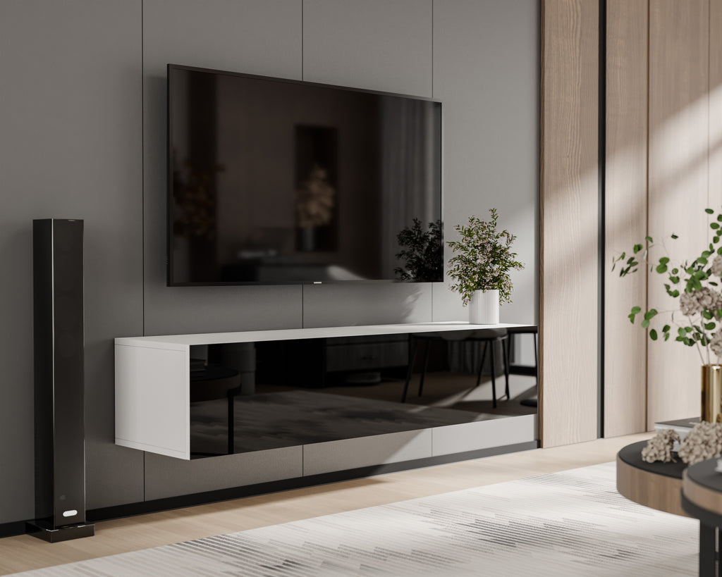 TV-Schrank FELIX 160cm Fronten Hochglanz