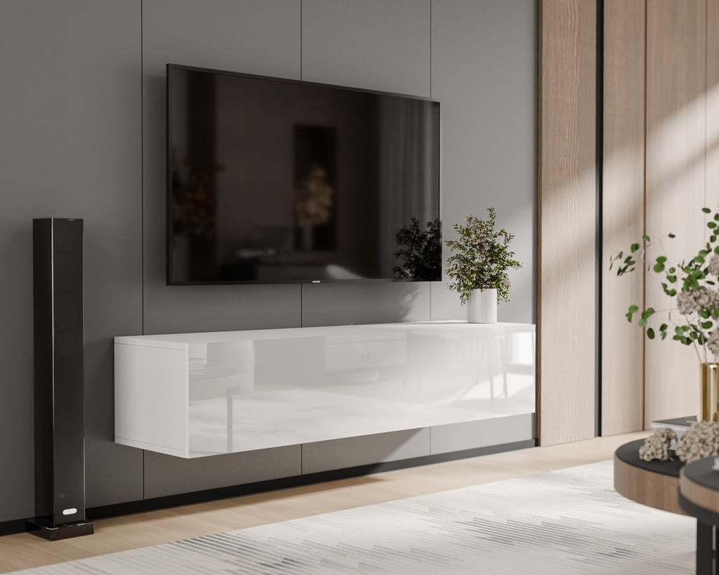 TV-Schrank FELIX 160cm Fronten Hochglanz