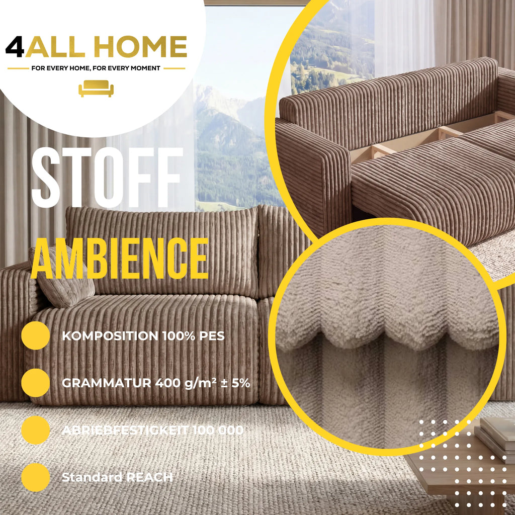 Sofa mit Schlaffunktion Kola Ambience