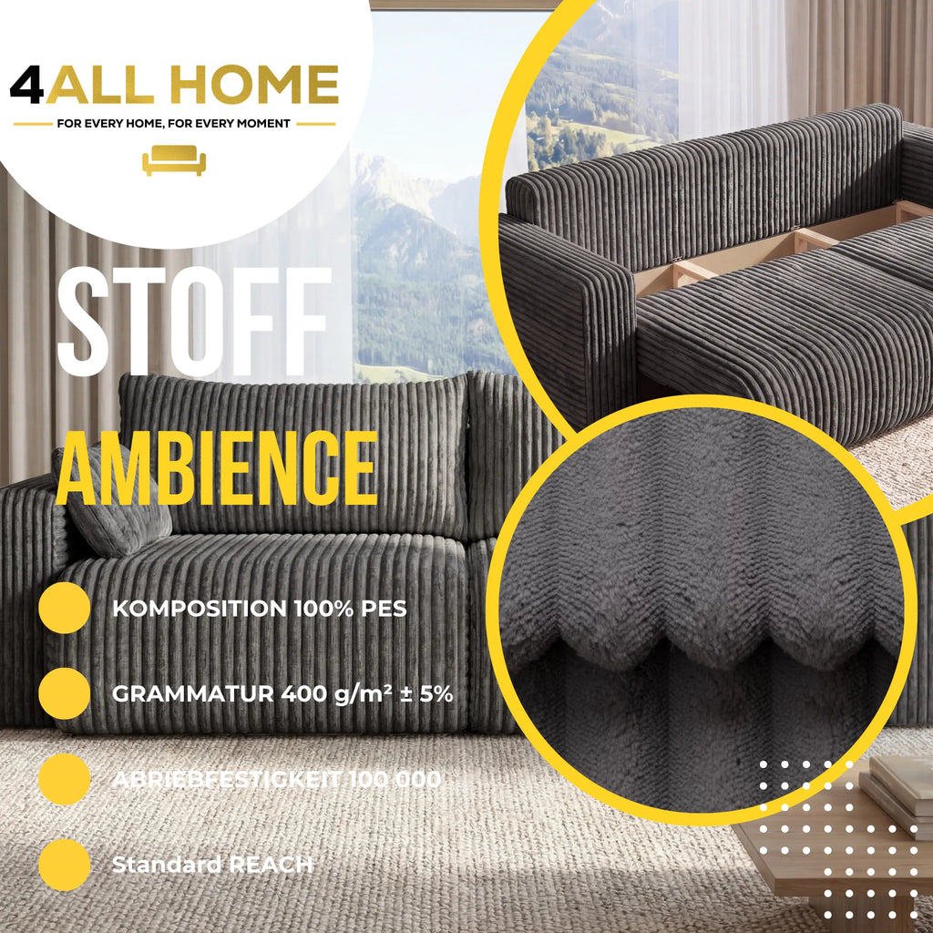 Sofa mit Schlaffunktion Kola Ambience