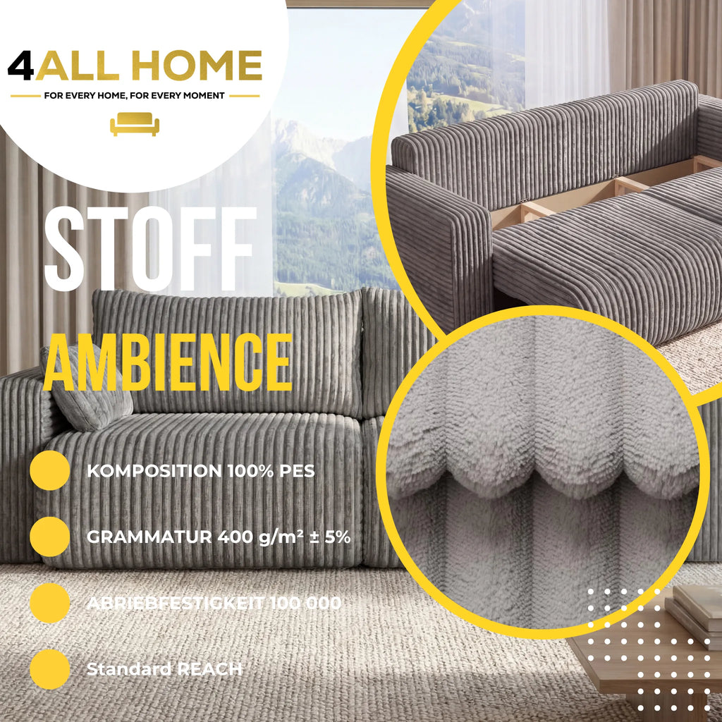 Sofa mit Schlaffunktion Kola Ambience