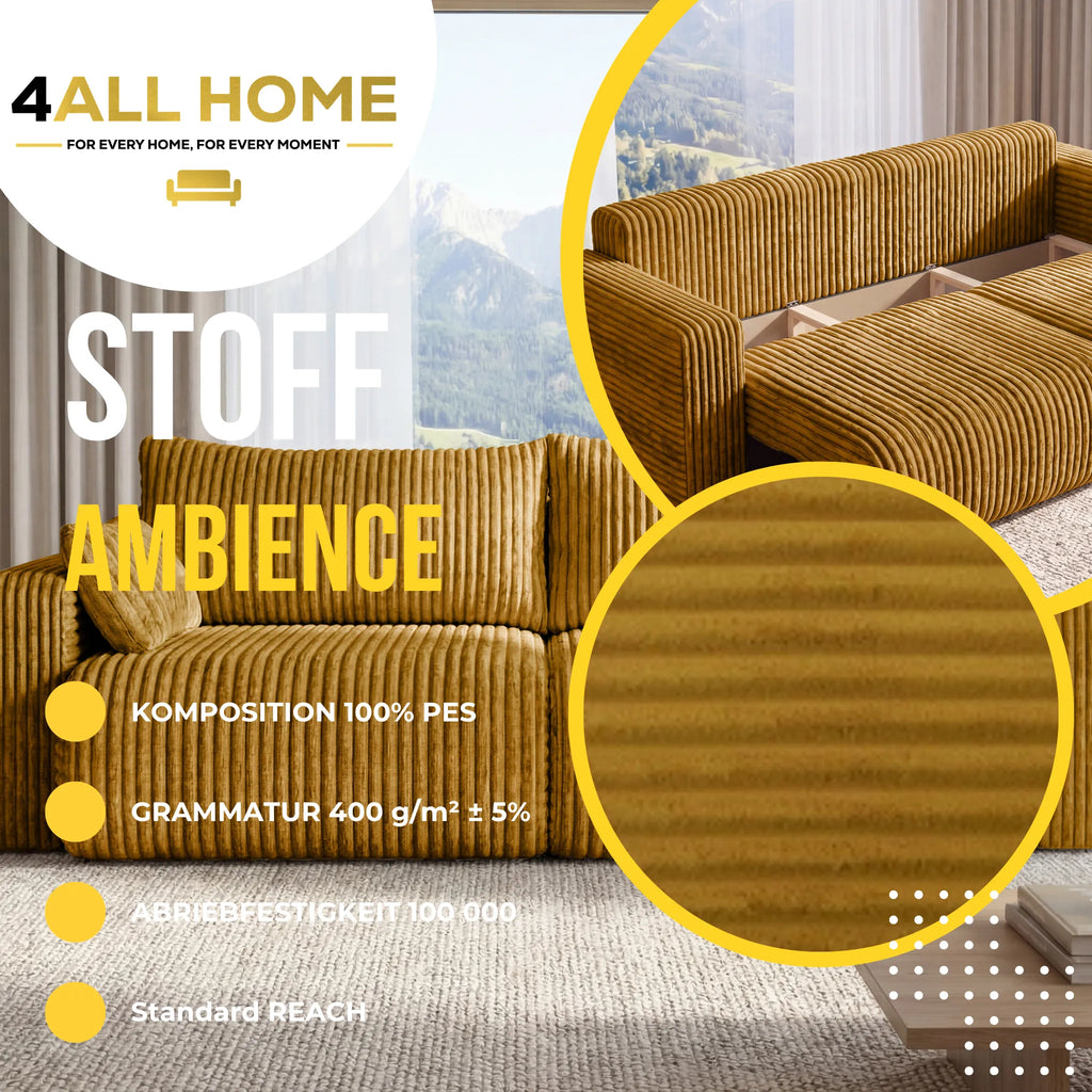 Sofa mit Schlaffunktion Kola Ambience