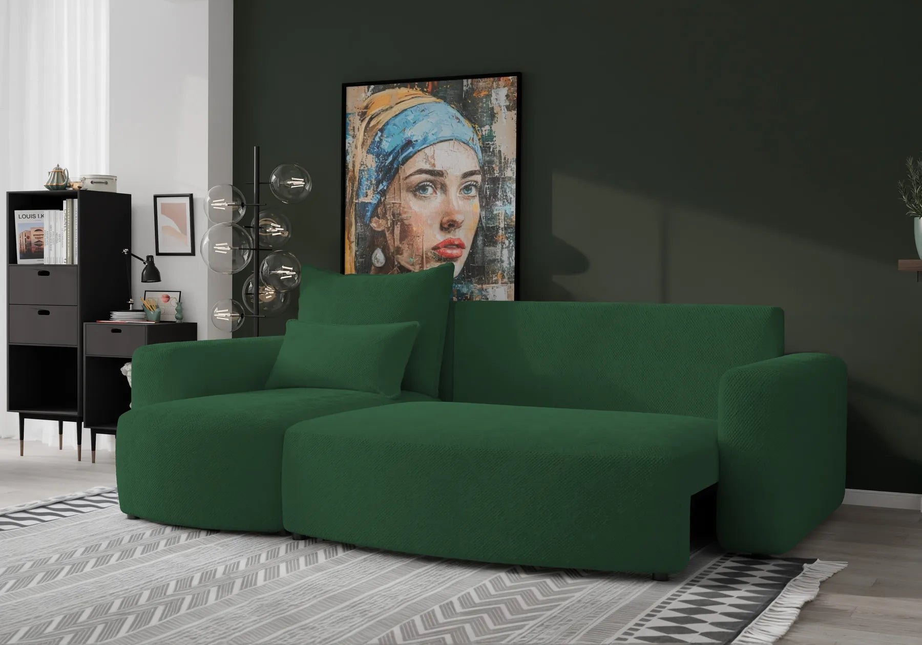 Ecksofa mit Schlaffunktion Travis Plush