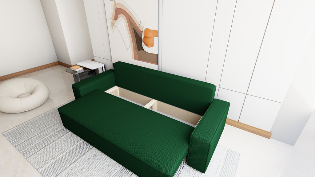 Sofa mit Schlaffunktion Veno Cord Onega