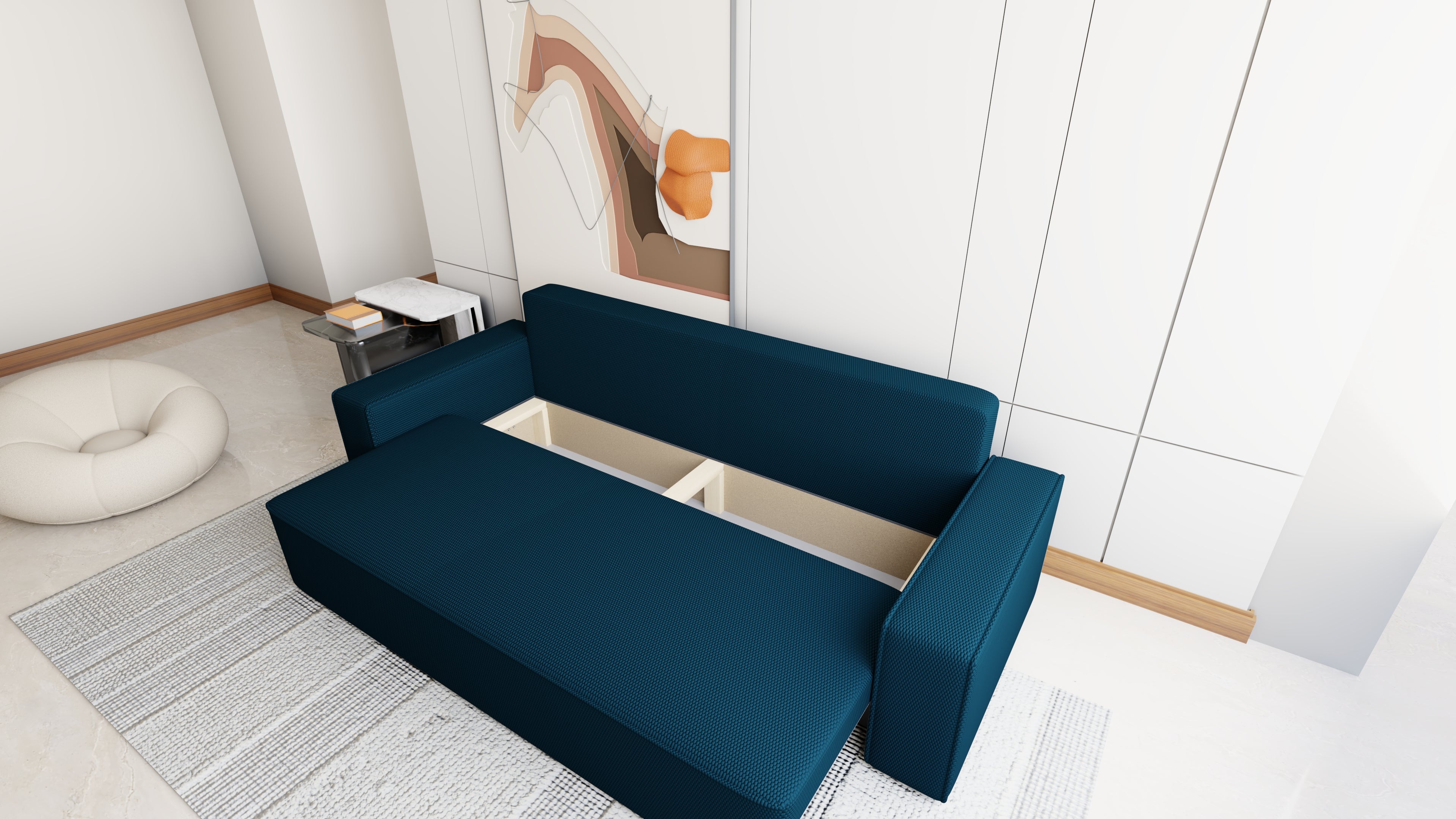 Sofa mit Schlaffunktion Veno Cord Onega