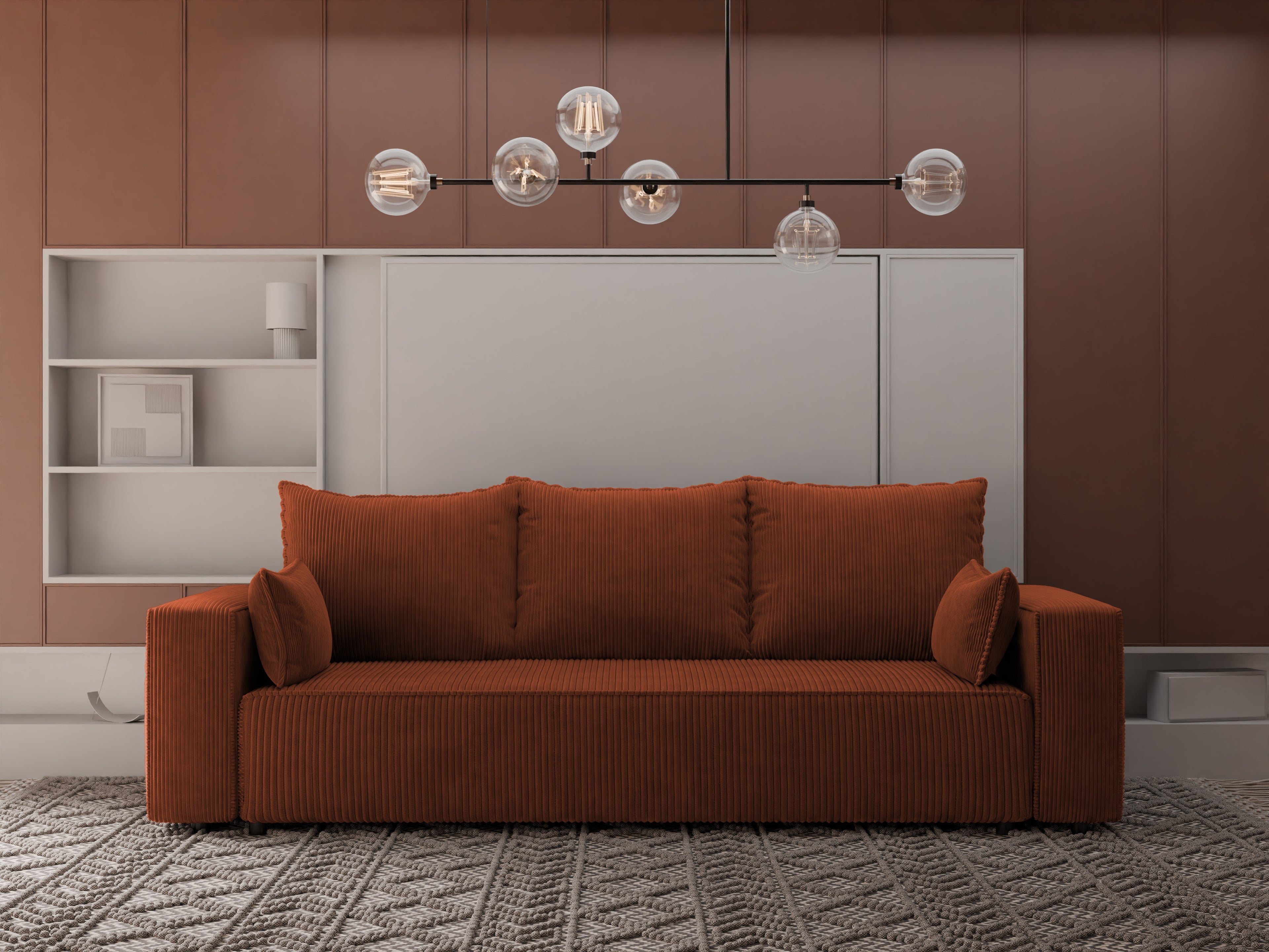 Sofa mit Schlaffunktion Veno Cord Poso