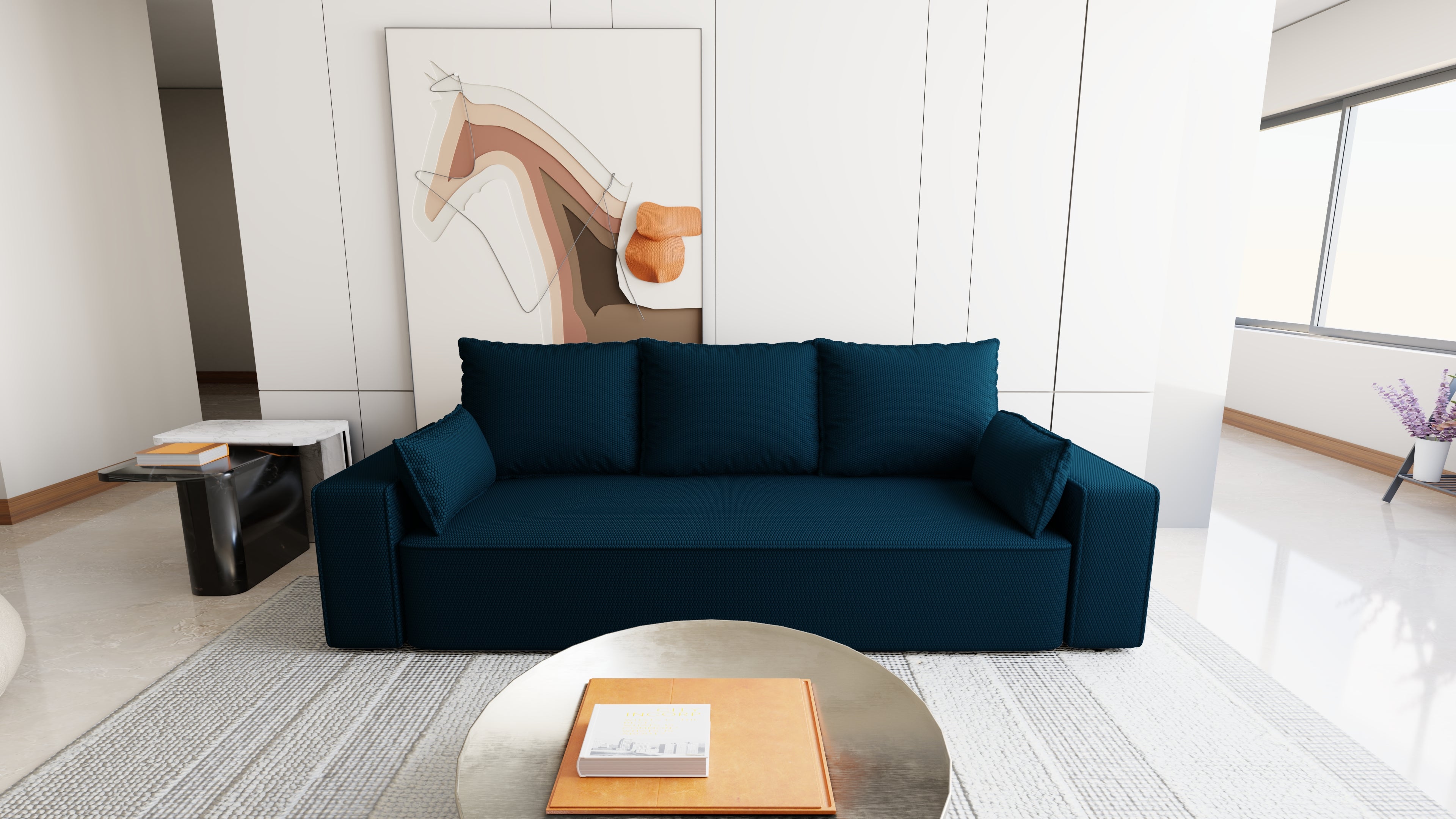 Sofa mit Schlaffunktion Veno Cord Onega