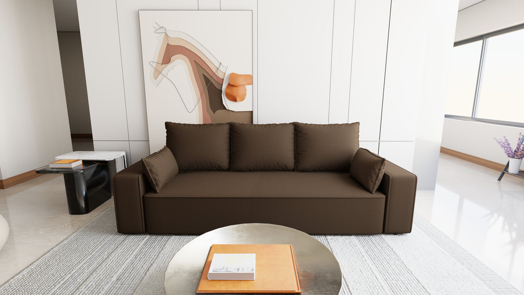 Sofa mit Schlaffunktion Veno Cord Onega