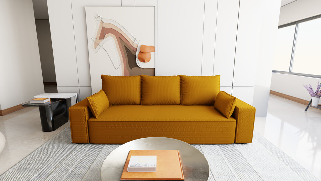 Sofa mit Schlaffunktion Veno Cord Onega