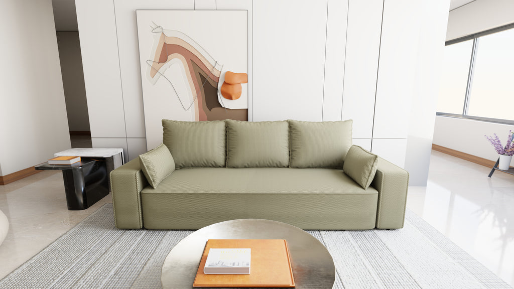 Sofa mit Schlaffunktion Veno Cord Onega