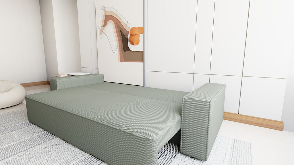 Sofa mit Schlaffunktion Veno Cord Onega