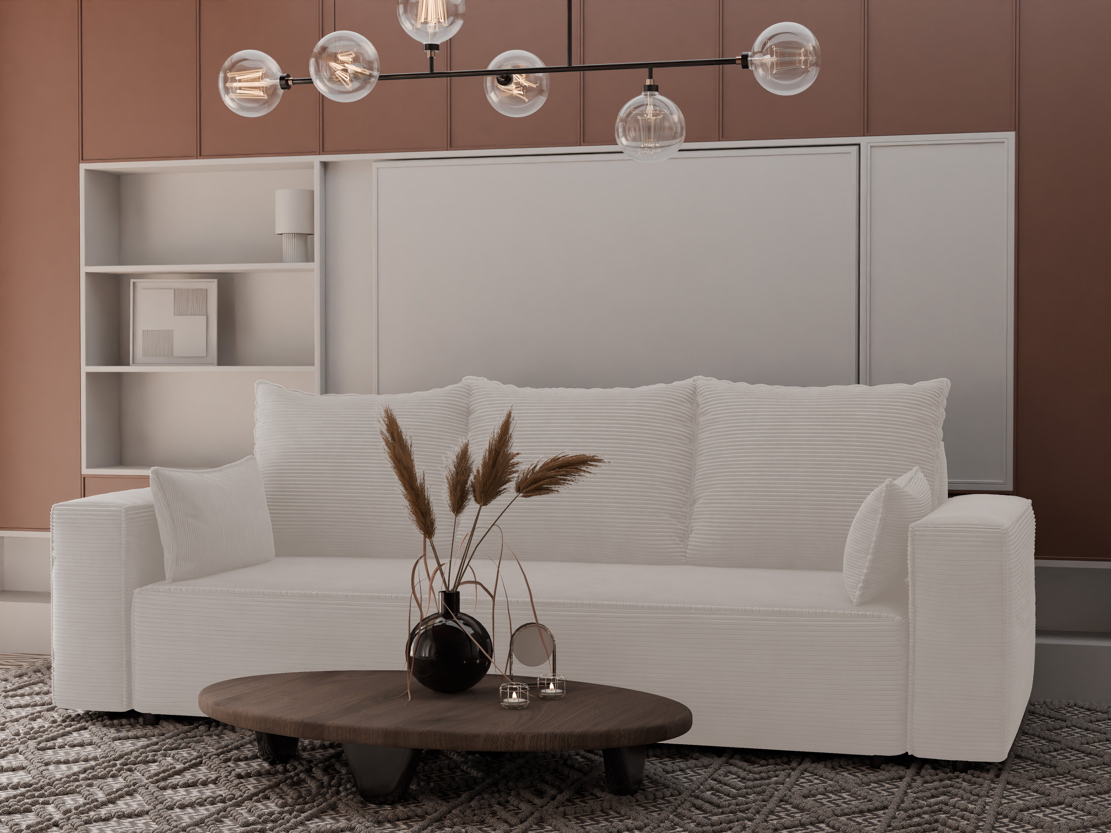 Sofa mit Schlaffunktion Veno Cord Poso