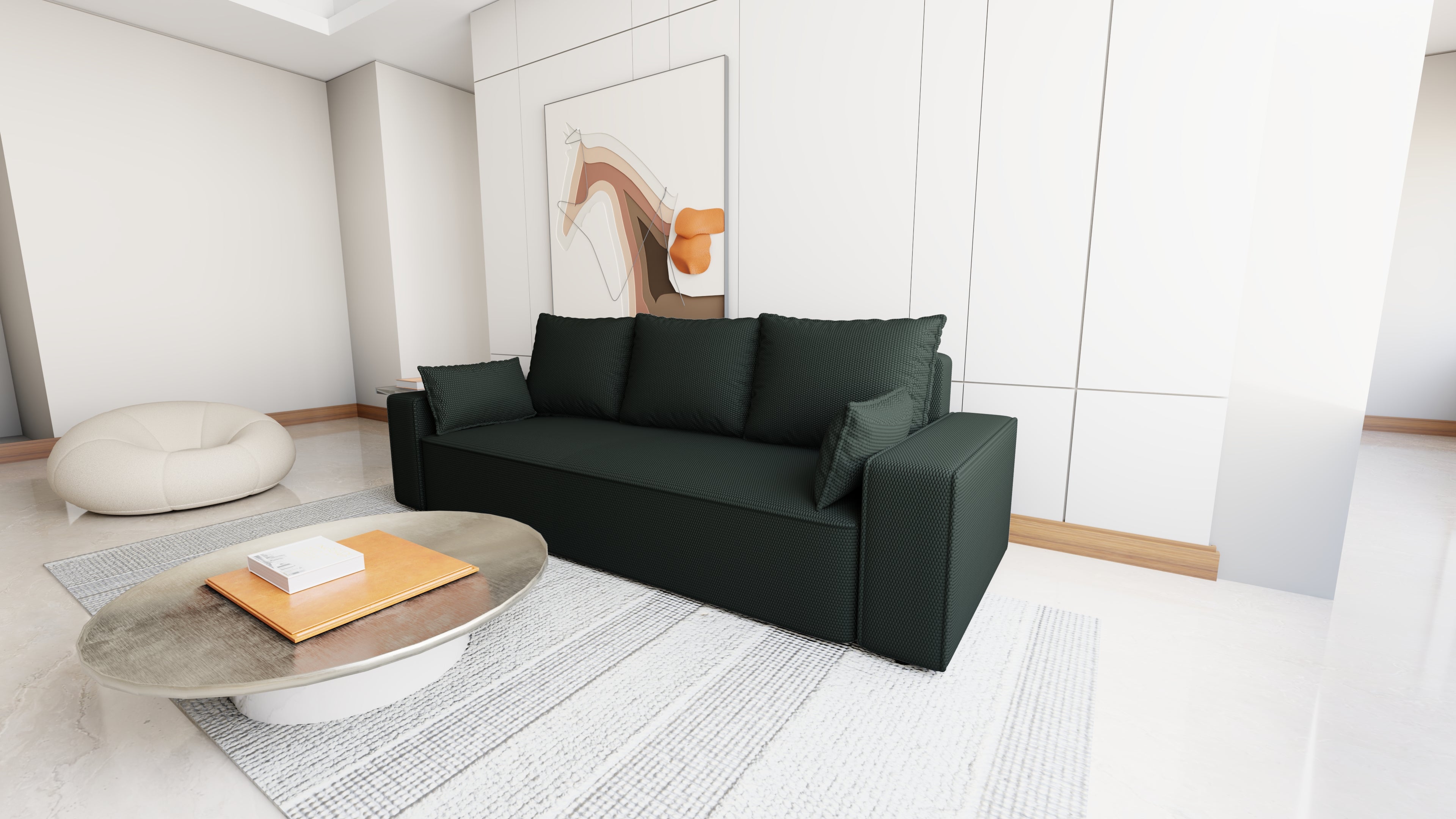 Sofa mit Schlaffunktion Veno Cord Onega