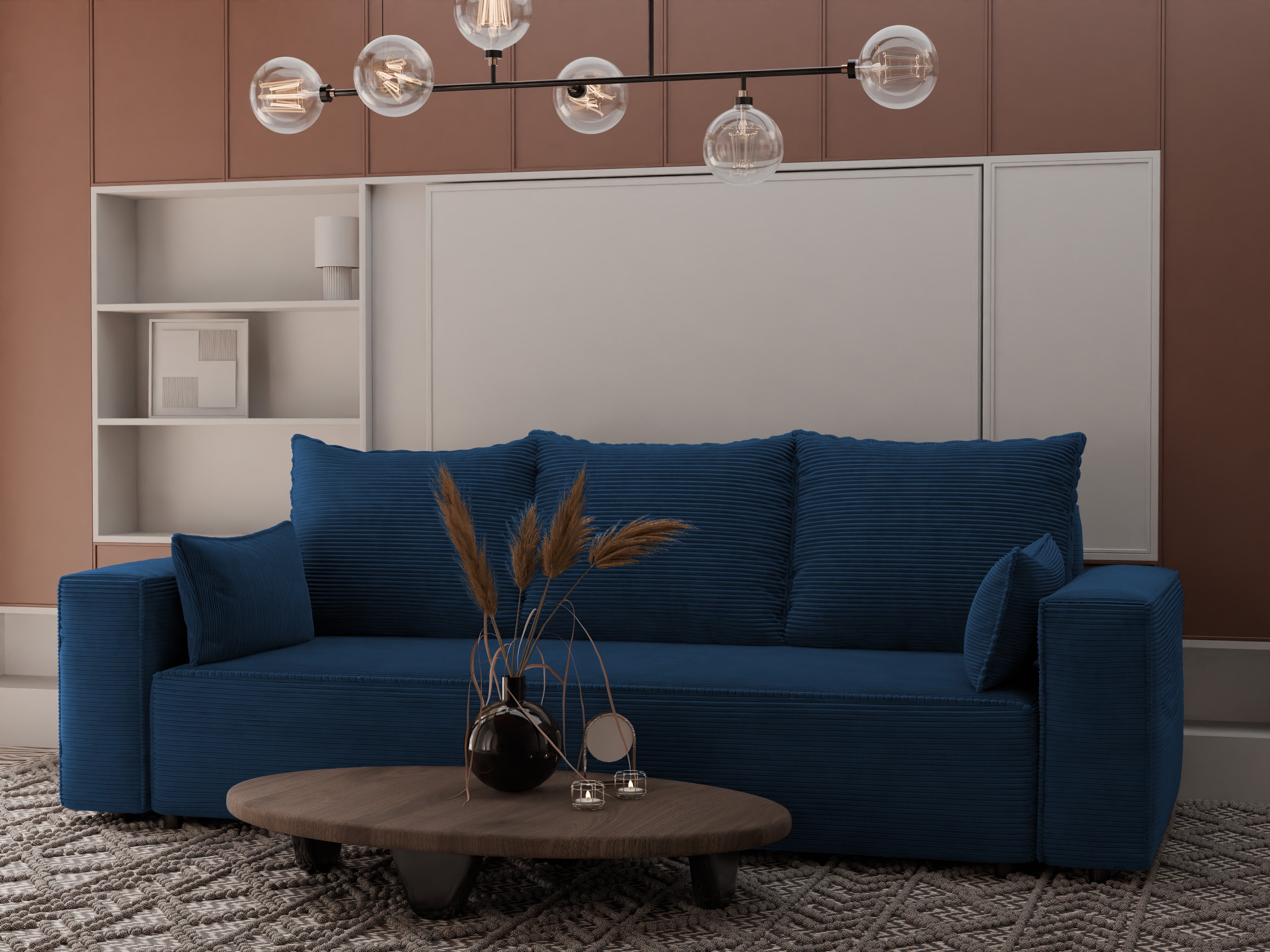 Sofa mit Schlaffunktion Veno Cord Poso