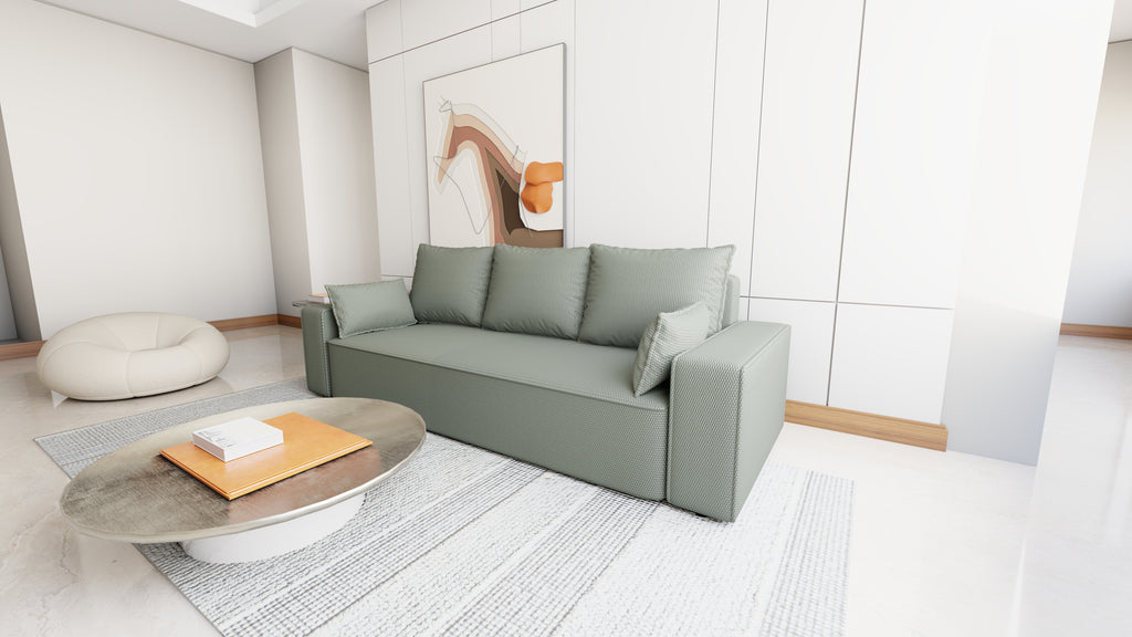 Sofa mit Schlaffunktion Veno Cord Onega