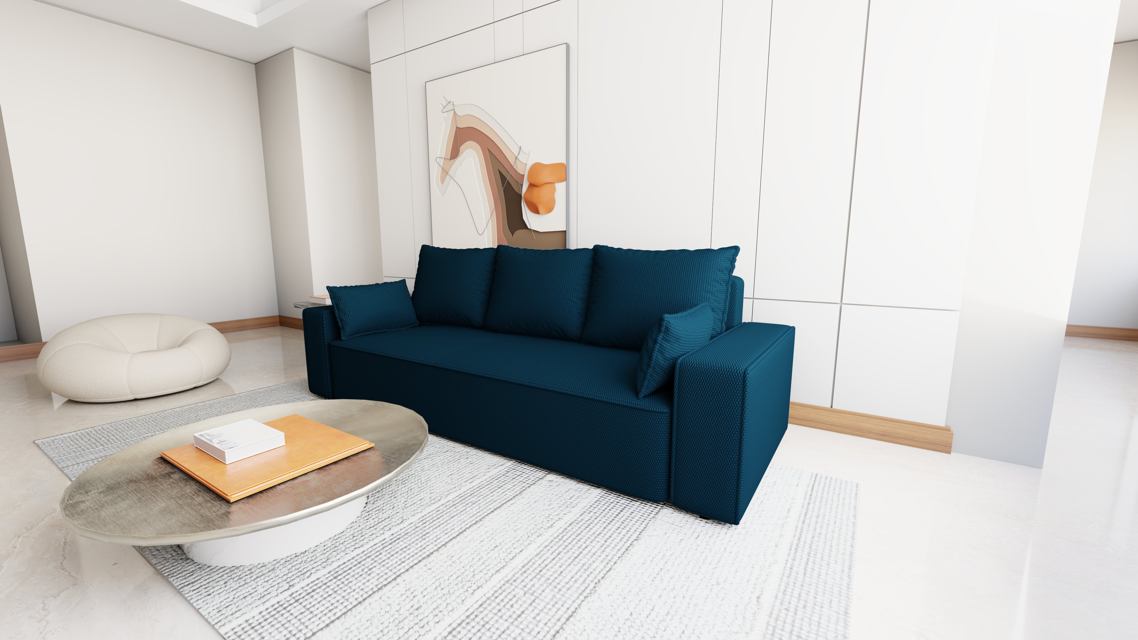 Sofa mit Schlaffunktion Veno Cord Onega