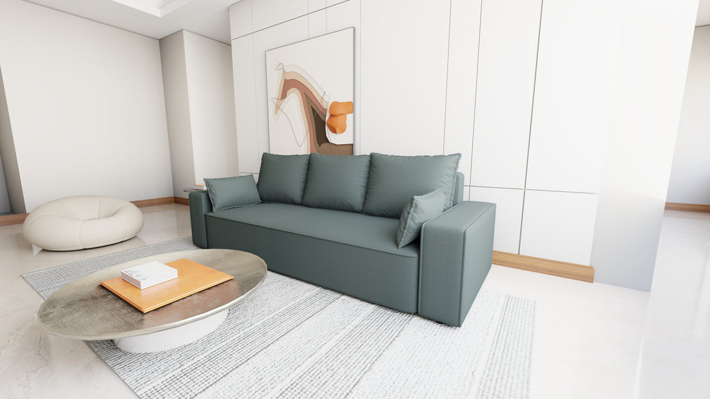 Sofa mit Schlaffunktion Veno Cord Onega