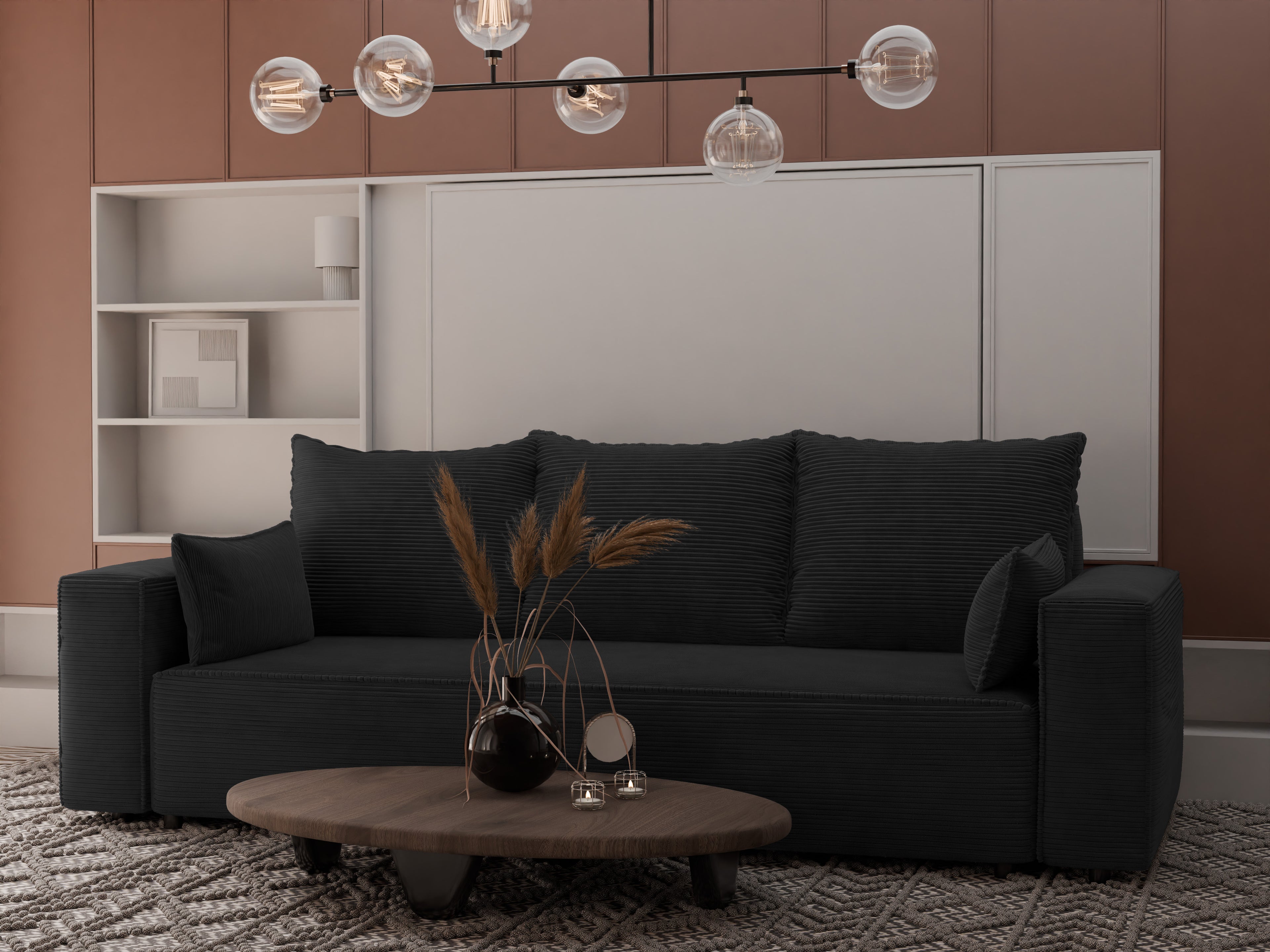 Sofa mit Schlaffunktion Veno Cord Poso