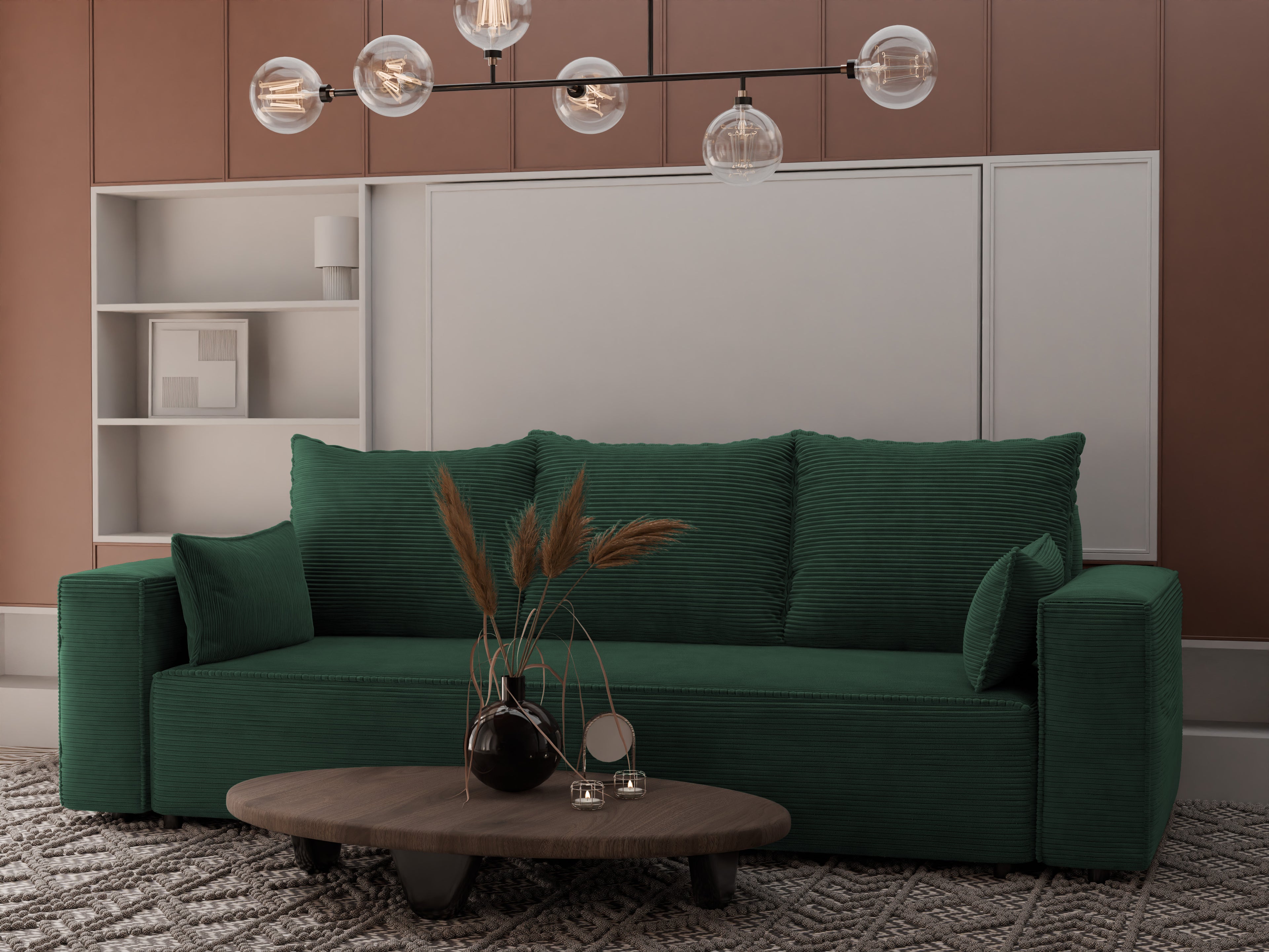 Sofa mit Schlaffunktion Veno Cord Poso