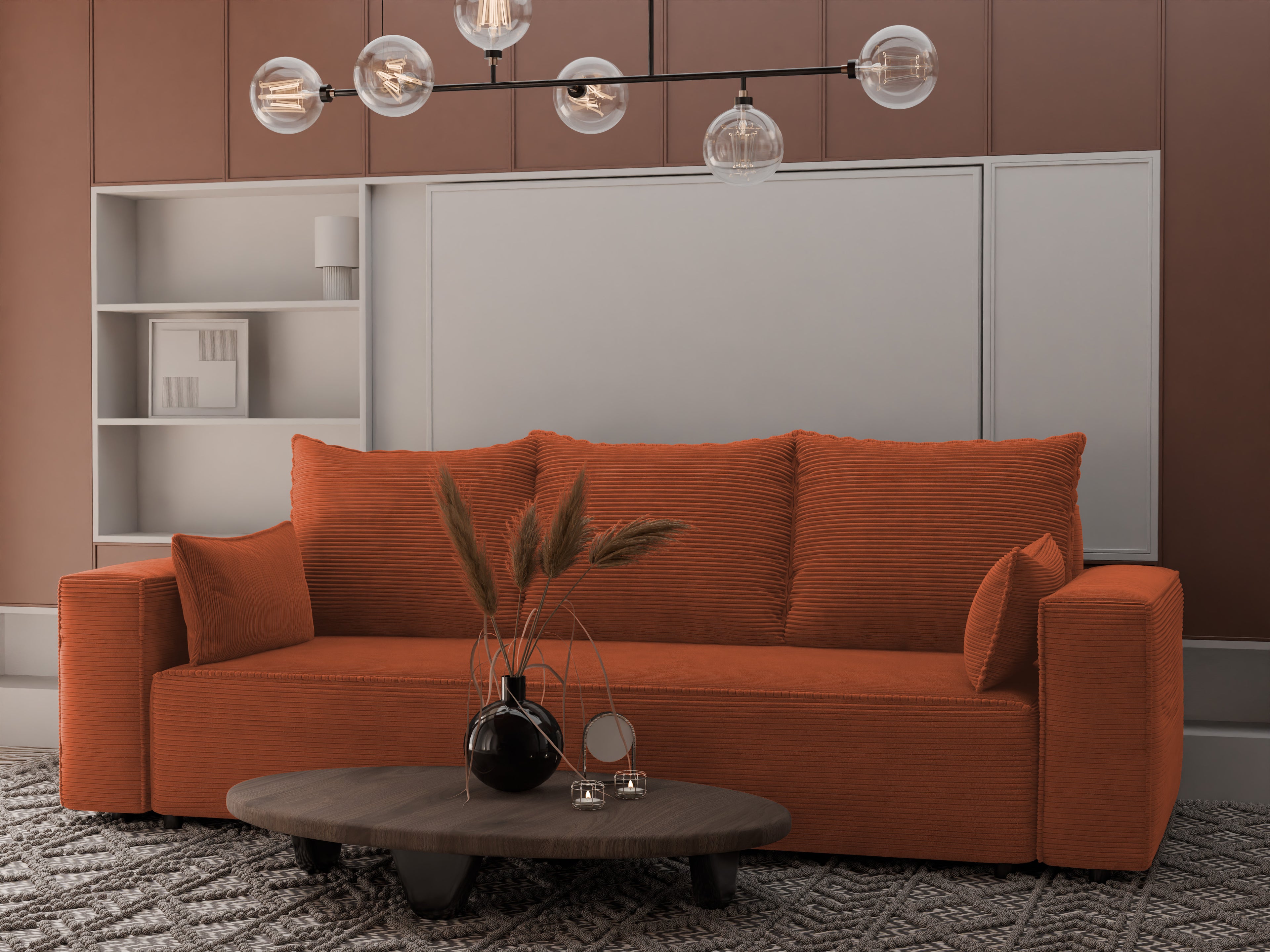 Sofa mit Schlaffunktion Veno Cord Poso