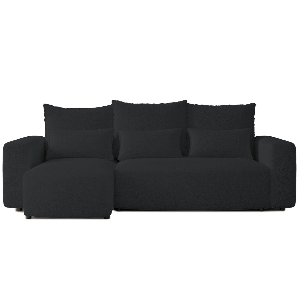 Ecksofa mit Schlaffunktion Travis Boucle